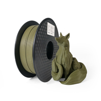 Filament d'imprimante 3D PLA mat HELLO3D en gros, 1,75 mm, bobine de 1 kg, non réfléchissant, lisse, matériaux d'impression 3D FDM, écologique