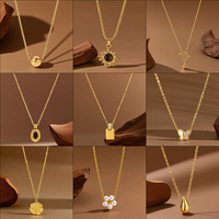Collier Pendentif en Acier Inoxydable pour Femme, Style Sportif Bambou, Inaltérable, Polyvalent, Accessoire de Niche Haut de Gamme, Exquis, pour Clavicule, Usage Quotidien