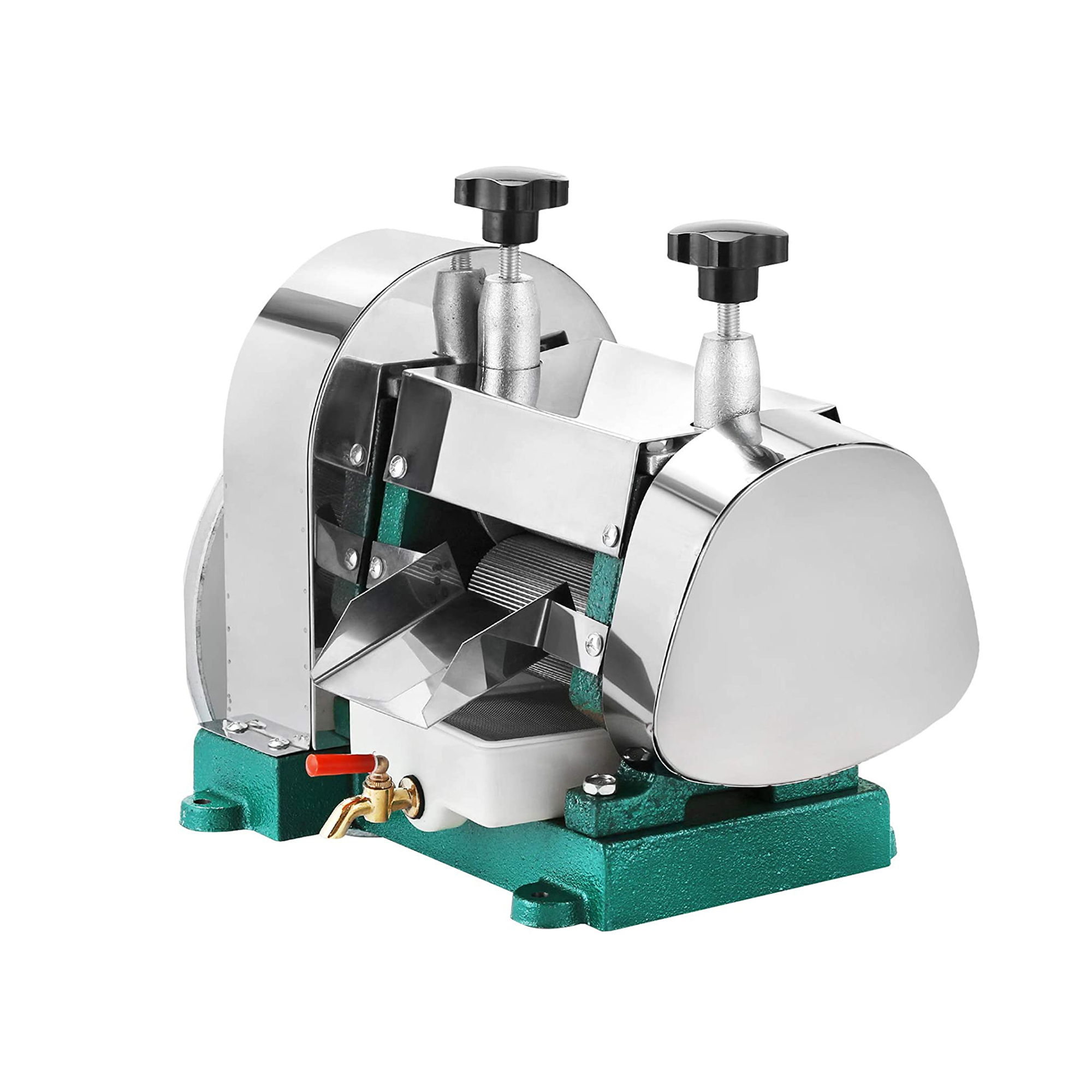 Hand crank sugar cane machine commercial desktop manual sugar cane juicer sugar cane juice stainless steel body