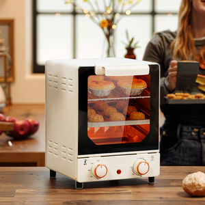 <span class=keywords><strong>Four</strong></span> électrique 15L <span class=keywords><strong>grande</strong></span> <span class=keywords><strong>capacité</strong></span>, idéal pour la cuisson de pizzas et pains, friteuse à air, grill, <span class=keywords><strong>four</strong></span> à convection, <span class=keywords><strong>mini</strong></span>-<span class=keywords><strong>four</strong></span> grille-pain pour camping-car et maison - Vente chaude - Product Image 1