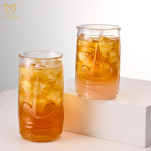 Creativo Tiki Glass <span class=keywords><strong>Bar</strong></span> Cristalería Hawaiano Cóctel Copa Retro Personalizado Big Nose Payaso Cara Vidrio Tiki Taza de Cerveza - Product Image 6