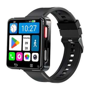 UNIWA-<span class=keywords><strong>Montre</strong></span> connectée DM180 2.64 pouces, Android 11, 3 Go + 32 Go, MT6739 Quad Core, 4G, réveil réseau, calendrier, prix d'usine - Product Image 1