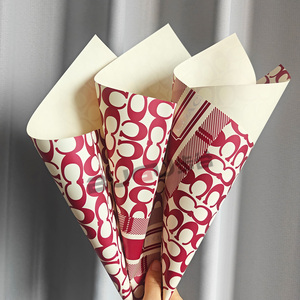 Designer Luxury Floral Wrapping <strong>Paper</strong> <strong>Gift</strong> <strong>Wrap</strong> Luxury Korean Waterproof Flower Wrapping <strong>Paper</strong> Wholesale - Product Image 5