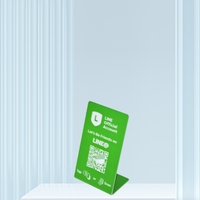 Carte de commentaire sur les réseaux sociaux, carte de nom Google, carte NFC, code QR, carte intelligente en polychlorure de vinyle imperméable, identification par radiofréquence