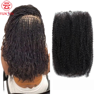 <span class=keywords><strong>Cheveux</strong></span> humains vierges à 100 %, afro <span class=keywords><strong>crépus</strong></span>, en vrac, pour femmes - Product Image 1