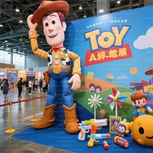 Décoration gonflable géante Woody de Toy Story pour centre commercial, magasin éphémère, <span class=keywords><strong>parc</strong></span> à thème pour enfants, événement, publicité - Product Image 3