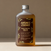 Autocollants adhésifs personnalisés pour flacons cosmétiques, logos imprimés, vinyle imperméable, dorure à chaud, emballage de shampoing, carton