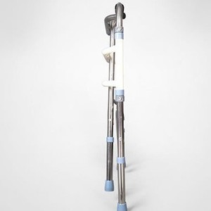 Aide à la marche en acier inoxydable 70-80cm x 50cm x 45cm pliable pour personnes âgées, équipement de réadaptation - Product Image 2