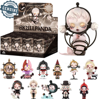 100% Original POP MART SKULLPANDAA the Reality Series Figurines PVC Boîte Mystère Boîte Surprise Réveil Clown Cadeaux pour Enfants