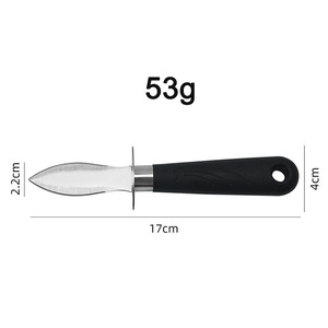 OT Elling ooookware lastic andle taintainless Teel EA OOD ool yster ninife para shucking oysters & collap - Product Image 6