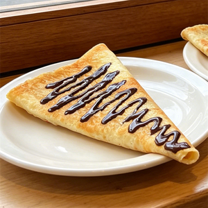 Modelo de Crepas de Plástico Ecológico, Crepas Frescas Realistas con Cobertura de Chocolate, Decoración de Fresas, para Cafetería - Product Image 6