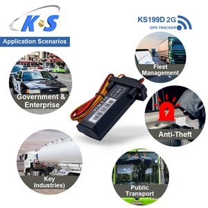 Pelacak GPS tahan air untuk mobil, sepeda motor App 2G GSM Android portabel anti-maling perangkat pelacakan kendaraan - Product Image 2