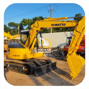 Miniexcavadora usada Komatsu de gran oferta, hoja excavadora con motor de núcleo y componentes de bomba, con motor y bomba - Product Image 1