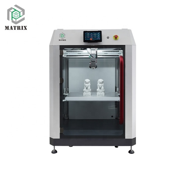Industrial FGF 3D Printer Nozzle Automatic Large Build Volume (510x510x620mm) High Speed (400mm/s) Medical Use Heated Bed