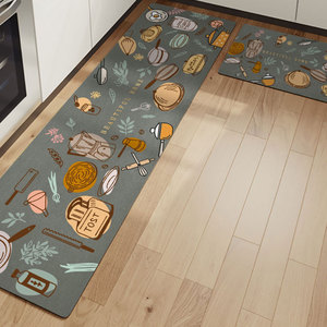 Tappetino da cucina personalizzato all'ingrosso della fabbrica tappetino da cucina Anti-fatica tappetino da cucina <span class=keywords><strong>impermeabile</strong></span> antiscivolo per porta del <span class=keywords><strong>bagno</strong></span> - Product Image 2