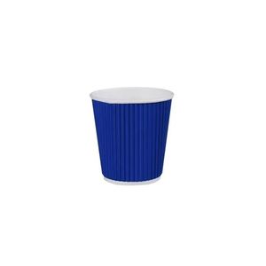 Disposable 8-Oz <b>Double</b> <b>Wall</b> Premium Craft <b>Coffee</b> Paper <b>Cup</b> with Custom Logo Gold Foil Recyclable - Product Image 5