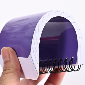 Customized High-End Spiral Notebook Colored A7 Loose Leaf Kraft Paper Square Shape 60 Sheets Non-Irritating Portable High - Product Image 3