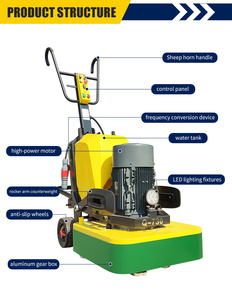 Direkt vom Chinesischen Hersteller: 220V/380V Automatischer Nass-Trocken-Betonschleifer mit Hocheffizienzmotor und Vakuumanschluss - Product Image 2