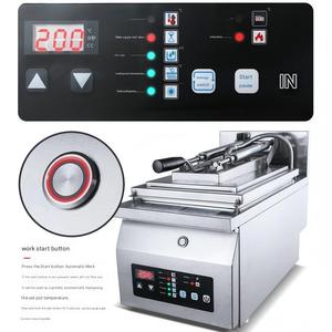 Máquina Automática para Hacer Dumplings de Grado Comercial, Diseño Inteligente de un Solo Cabezal para la Producción de <span class=keywords><strong>Sheng</strong></span> Jian <span class=keywords><strong>Bao</strong></span> y Dumplings Fritos - Product Image 1