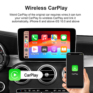 Adaptateur CarPlay intelligent multifonctionnel universel filaire et sans fil, compatible avec <span class=keywords><strong>Android</strong></span> 13, navigation automobile, compatible avec iOS et <span class=keywords><strong>Android</strong></span> - Product Image 2
