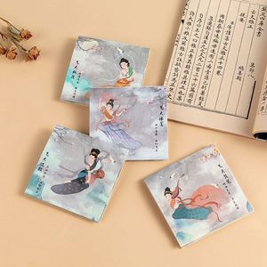 HengXin <b>Sticky</b> <b>Note</b> Paper Pad Stationery Chinese Style School Supplies Elegant Memo Pad Creative - Product Image 6
