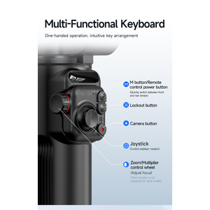 M02 Face Tracking Dreiachsiger Universal gelenks tabilisator Selfie Stick Abnehmbare Fernbedienung Intelligent Nach - Product Image 3