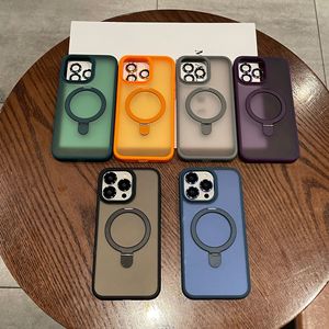 360 Rotation Stand Mat Magnétique Sans Fil Couverture De Charge pour <span class=keywords><strong>iPhone</strong></span> 16 15 14 13 12 <span class=keywords><strong>11</strong></span> béquille Cas Avec Caméra Lentille Protecteur - Product Image 3