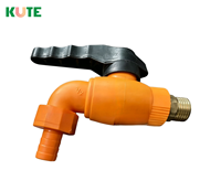 Robinet en plastique KT-801, robinet de cuisine en plastique, robinet d'arrêt en plastique, idéal pour les pays d'Asie de l'Est et l'Afrique
