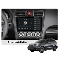 Android Ekran Araç Çalar Subaru Forester 2015-2017 GPS 1 Yıl Garantili FM Verici Radyo Navigasyon Stereo Gösterge Paneli Geri Görüş Kamerası