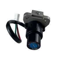 Commutateur d'allumage de bouchon de réservoir de carburant de serrure de manchon d'accessoires de moto pour Yamaha TX200 XT225