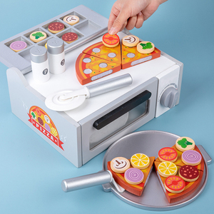 Jouets <span class=keywords><strong>de</strong></span> <span class=keywords><strong>pizza</strong></span> en bois pour enfants, jeu éducatif <span class=keywords><strong>de</strong></span> <span class=keywords><strong>cuisine</strong></span>, jeu <span class=keywords><strong>de</strong></span> four, nouveauté 2021 - Product Image 6