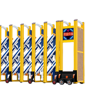 Porte coulissante d'allée pliable de porte escamotable automatique en aluminium d'approvisionnement direct d'usine - Product Image 5