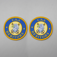 Patchs thermocollants en silicone avec logo, décoration en dentelle, tissu Tatami, impression 3D personnalisée en caoutchouc, formes et couleurs sur mesure