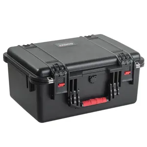 Pelican 1400 Hard Case Chinese Factory Made Waterproof Plastic Hard Case Black Color Custom Case For Equipment