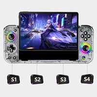 Manette de jeu portable à six axes, console de jeu portable, lumière RGB, joystick de salle de sport électronique, manette de jeu pour téléphone portable