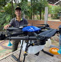 Meilleure vente EFT longue durée de vol E616P Cadre de drone de cartographie à six axes Application industrielle Pièces de drone sans caméra