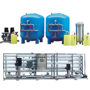 Purificador de água subterrâneo 50000GPD, equipamento para tratamento de água, fornecedor Ro aprovado pela CE, sistema de osmose reversa subterrânea, equipamento para água