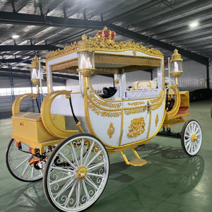 Calèche royale électrique personnalisée de haute qualité pour mariages et événements touristiques à vendre - Product Image 1