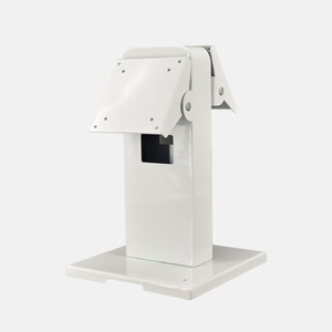 Support d'écran en métal noir et argent 12'' 15'' 17'' 21'' 21,5 pouces, support double moniteur pour ordinateur, VESA 75x75/100x100mm - Product Image 5