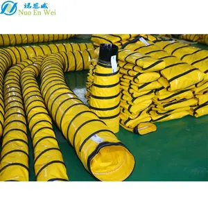 Condition Duct PVC Inflaming Retarding PCA Duct Aircraft Ground Air Conditioning Duct Pre-conditioned Insulated Air Hose
