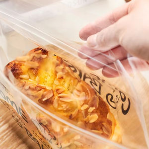Bolsa <span class=keywords><strong>de</strong></span> plástico desechable para pan al por mayor, PET CPP transparente, personalizada, con cierre automático, cremallera, panadería, pan, pastel, postre, bolsa <span class=keywords><strong>de</strong></span> plástico - Product Image 5