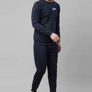 Ensemble de survêtements chauds pour hommes, pulls à manches longues, ensemble de survêtements d'hiver pour hommes, survêtements en coton et polyester - Product Image 2
