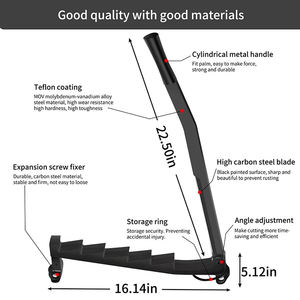 Rajadora <span class=keywords><strong>de</strong></span> <span class=keywords><strong>Leña</strong></span> Manual Tipo Guillotina, Fabricada en Hierro Fundido, Duradera y Resistente - Product Image 5