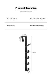 Пластиковая вешалка для одежды, с крючками для одежды - Product Image 6