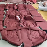 Maßgefertigte Original-Qualität Leder-Sportsitzbezüge für Maserati Ghibli Quattroporte Levante 5-Sitzer