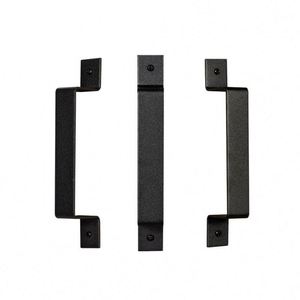 Poignée de porte en acier moderne WEKIS, grande poignée de porte de grange, quincaillerie pour appartement, atelier, cuisine, clôture extérieure, garde-manger - Product Image 2