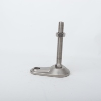 Pieds de nivellement légers avec oreilles en acier au carbone, supports de nivellement réglables pour machines, patins anti-vibration