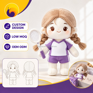 Pluche speelgoed fabrikant op maat gemaakte vos mascotte pluche speelgoed volledig aanpasbaar rechtstreeks van de fabriek OEM/ODM groothandelsbestellingen - Product Image 6