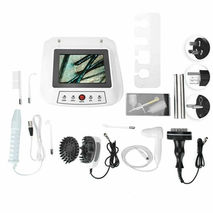 Professional 5 1 High Frequency Handheld Hair Scalp Analyzer Machine AI Intelligence Detection 8 Inch Touch Screen EU/US Head - Product Image 4