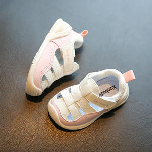 Sandales d'été pour bébé, premières chaussures à semelle souple, fonctionnelles, pour les enfants de 1 à 2 ans, respirantes, à bout fermé, pour garçons et filles - Product Image 5